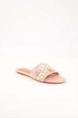 WOMEN EMBROIDERED FLAT