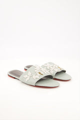 WOMEN EMBROIDERED FLAT