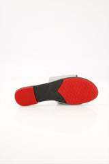 WOMEN EMBROIDERED FLAT